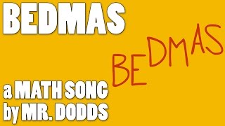 Colin Dodds  BEDMAS Order of Operations Math Song [upl. by Heidt586]