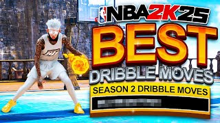 FASTEST DRIBBLE MOVES amp COMBOS in NBA 2K25 BEST DRIBBLE MOVES amp ANIMATIONS SEASON 2 NBA 2K25 [upl. by Hallette]