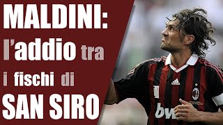 Paolo Maldini laddio a San Siro e la contestazione della Curva Sud [upl. by Lilias435]