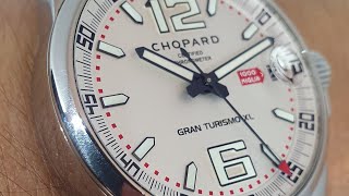 Reloj Chopard GRAN TURISMO GTXL MILLE MIGLIAMODELO 168458JUMBO 45mmCaratula Blanca [upl. by Pesvoh823]