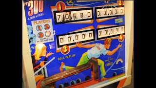 1975 Gottlieb 300 pinball machine [upl. by Fleisig948]