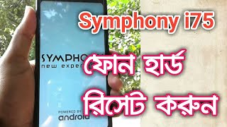 symphony i75 hard resat New tips [upl. by Nerin]