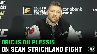 Dricus Du Plessis “I am going to beat the s out of Sean Strickland” [upl. by Nicholson151]