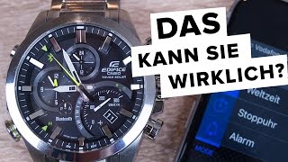 Casio Edifice EQB500  GROßER TESTBERICHT  Deutsch  FULLHD [upl. by Ynattirb253]