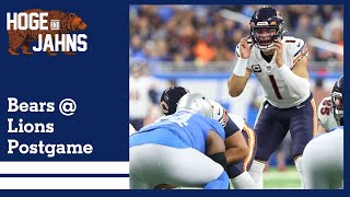 LIVE Bears vs Lions postgame with Hoge amp Jahns  chicagobears justinfields [upl. by Bore]