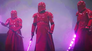 Paz Vizsla Vs The Praetorian Guards  4K Ultra HD  Star Wars The Mandalorian [upl. by Rikki]