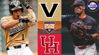 9 Vanderbilt vs Houston  Astros Foundation College Classic  2024 College Baseball Highlights [upl. by Nnaynaffit]