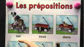 CHANTE AVEC MOI Les prépositions SING WITH ME Prepositions [upl. by Ellehcor562]