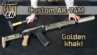 AK74M fancy golden khaki edition [upl. by Otsirave]