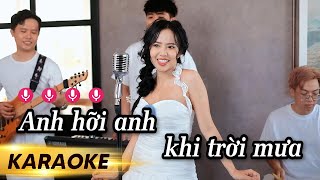 KARAOKE TUỔI MỘNG XỨ ĐÔNG  THẤT TÌNH  BẢO TRÂN ĐẶNG LIVE BAND BEAT GỐC [upl. by Zandra]