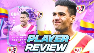 5⭐WEAK FOOT 88 ULTIMATE BIRTHDAY FALCAO OBJ PLAYER REVIEW  FC 24 Ultimate Team [upl. by Millie893]