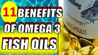 11 Benefits of Omega 3 Fish Oils  Reasons Why You Need Omega3 [upl. by Isa]