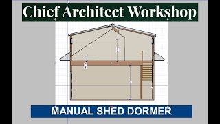 Manual Shed Dormer Roof Building [upl. by Mosenthal]