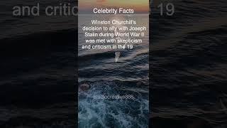 Winston Churchill Alliance with Stalin Controversy WWII Celebrity Facts [upl. by Kciredor485]