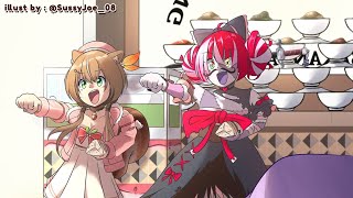 【MaBaR】Makan Bareng Risu  with KureijiOllie 【Ayunda Risu】 [upl. by Donaldson352]