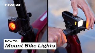 How To Mount Your Bike Lights [upl. by Olzsal522]