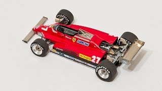 143 Ferrari 126 c2 Hand Built based on Tameo kit [upl. by Bortz]