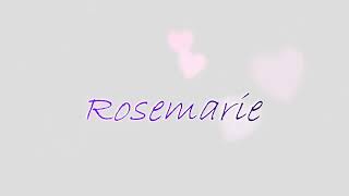 Rosemarie Roddy Ricch  Is It Real Lyric Video [upl. by Tamer]