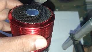 How to repair bluetooth mini speaker WS887 [upl. by Nagorb317]