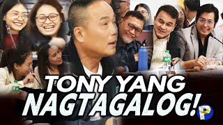 Tony Yang nagTagalog maangmaangan na hindi nakakaintindi Alice Guo at Cassandra Ong nagchinese [upl. by Nehepts]