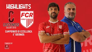 Castenaso 31 FCR Forlì  Highlights Campionato di Eccellenza 202425 [upl. by Alisander538]