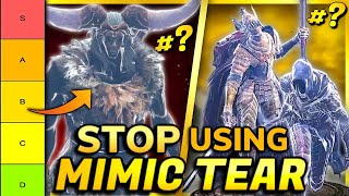 TOP 8 BEST Spirit Summons Better Than Mimic Tear RANKED Elden Ring [upl. by Ellenwad]