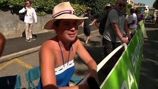 Tour de France  entre Aveyron et Aude sur la route de la 15e étape [upl. by Chobot]