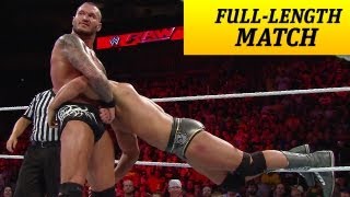 FULLLENGTH MATCH  Raw  Cody Rhodes vs Randy Orton [upl. by Harriette]