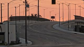 MarquardtRosecrans Overpass Project Update 24  Iseli Road signal activated bridge fully open [upl. by Tham]