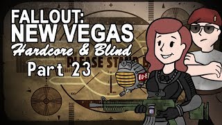 Fallout New Vegas  Blind  Hardcore  Part 23 Wang Dang Robotic Tango [upl. by Mastrianni]