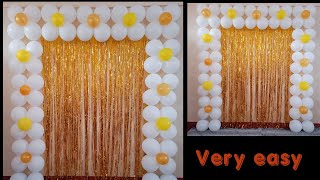 birthday decoration ideas at home [upl. by Ecnaralc]