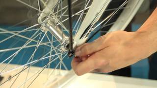 How to install front bracket and basket on bicycle [upl. by Dosh]