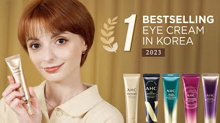 Discover the 1 Bestselling Korean Eye Cream of All Time AHCs Real Eye Cream For Face 2023 Edition [upl. by Jadd]