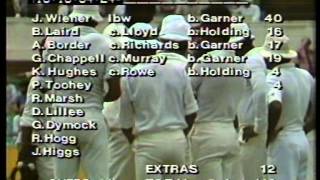 Classic fast bowling  Michael Holding at MCG 1979 [upl. by Mahgem]