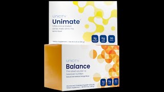 Unicity Unimate and Balance Explained  How to use Unicity Feel Great System [upl. by Enomar]