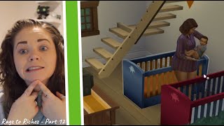 Sims 4 Rags to Riches Cottage Addition  Part 12  THE CHILDREN [upl. by Nage13]