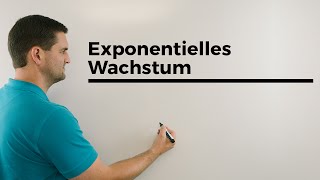 Exponentielles Wachstum Tabelle Skizze Exponentialfunktionen  Mathe by Daniel Jung [upl. by Graces43]