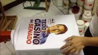 FULL COLOR SILKSCREEN PRINTING CMYK [upl. by Krigsman]