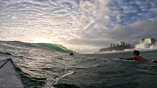 POV SNAPPER ROCKS FIRST SWELL OF THE YEAR [upl. by Drews832]