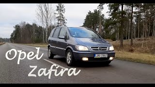 Opel Zafira A  Опель Зафира А  20 DTI Обзор автомобиля Лучший бюджетный минивэн [upl. by Caresse]