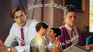 James and Ruby going from enemies to lovers in 8 minutes Maxton hall [upl. by Nylevol]