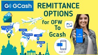 HOW TO REMIT FUNDS TO GCASH REMITTANCE OPTIONS FOR OFW ABRAOD TO CASH IN GCASH ACCOUNT  BabyDrewTV [upl. by Aehc]