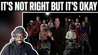 He Cheated GLEE  Its Not Right But Its Okay Full Performance Reaction [upl. by Paske]