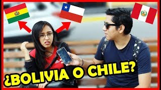 ¿Chile o Bolivia ¿Cual prefieren los Peruanos  El Peruvian [upl. by Crenshaw]