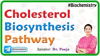 Cholesterol Biosynthesis Pathway  Biochemistry [upl. by Dabney]