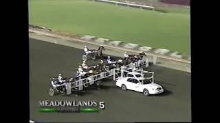 1999 Meadowlands SELF POSSESSED Mike Lachance Beacon Course Trot Elim Track Record [upl. by Bremer]