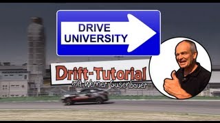 Driften lernen mit Werner Gusenbauer in der Mercedes CKlasse  Teil 1  DRIVE UNIVERSITY [upl. by Nylatsirk292]