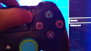 Como eliminar un juego en PS4 [upl. by Calloway569]