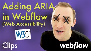 Adding ARIA Accessibility in Webflow [upl. by Sallyann]