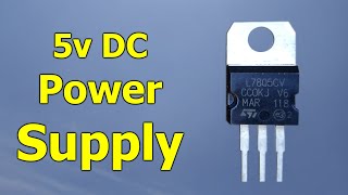 How to Convert 220v AC to 5v DC  5v DC Power Supply [upl. by Aicram]